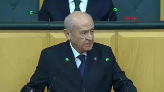 MHP LİDERİ BAHÇELİ YİNE SIRA DIŞI BİR KONUŞMA YAPTI!