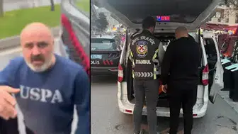 TRAFİKTE KAYNAK VE YOL VERME TARTIŞMASINA CEZA KESİLDİ!