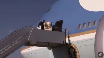 TRUMP GÜVENLİK NEDENİ İLE WASHİNGTON DIŞINDA BULUNAN ASKERİ ÜSSE GÖTÜRÜLDÜ!