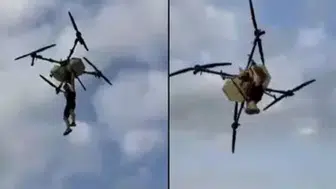 BAFRA'DA DRONE TUTUNARAK YER DEĞİŞTİREN O ÇİFTÇİ DÜŞMÜŞ!