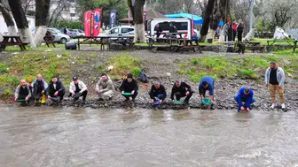 "KIRINTI MADENCİLİK ETKİNLİĞİ" İLE DEREDE ALTIN ARADILAR!