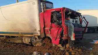 İSRAİL FÜZESİ İLE ÖLEN FIRAT'IN TIR'ININ GÖRÜNTÜSÜ ÇIKTI!