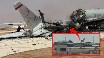 İRAN ABD'NİN HAVADAKİ GÖZÜNÜ ARABİSTAN'DA VURDU!