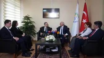 MHP’DEN DEM PARTİYE BAYRAM KUTLAMASI ZİYARETİNDE NELER KONUŞULDU!