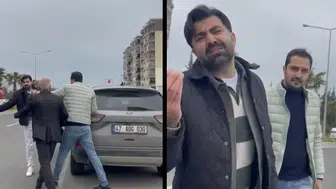 KIZILTEPE’DE TRAFİK TARTIŞMASINDA AVUKAT SAVCININ ARABASININ ÖNÜNÜ KESTİ!