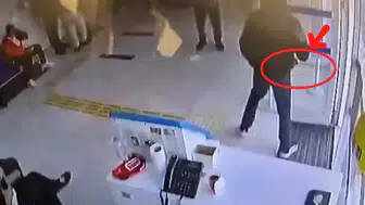 SATIR,KAR MASKESİ VE ELDİVEN İLE BANKA SOYMAYA ÇALIŞTI!