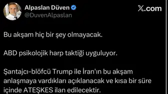 ATEŞKESİ İLK DUYURAN İSİM TÜRK GAZETECİ ALPASLAN DÜVEN OLDU!