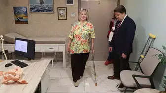 "YÜRÜYEMEZ!" DENİLEN NATALYA TÜRKİYE'DE YÜRÜMEYE BAŞLADI!