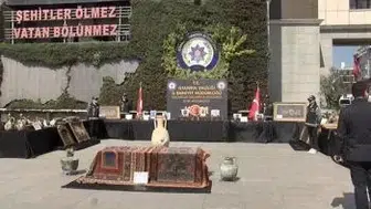 İSTANBUL’DA POLİS 374 ADET TARİHİ ESER ELE GEÇİRDİ!