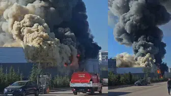 ANKARA'DA BOYA FABRİKASI YANGINI CAN ALDI!