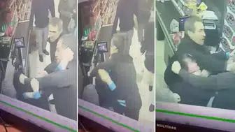 POŞETİNİ KONTROL ETMEK İSTEYEN KASİYERİ DARP ETTİ TUTUKLANDI!