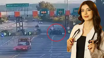 PATOLOJİ UZMANI BEYZA'NIN ÖLDÜĞÜ KAZA KAMERADA!