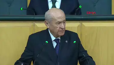 MHP LİDERİ BAHÇELİ YİNE SIRA DIŞI BİR KONUŞMA YAPTI!