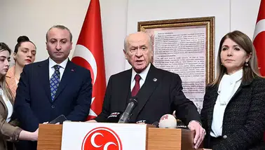 DEVLET BAHÇELİ:"İSTİFA HERHANGİ BİR KÜSLÜĞE DAYALI DEĞİLDİR!"!