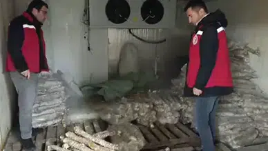 MANİSA’DA 4 MİLYON TL’LİK BOZULMUŞ KOKOREÇ ELE GEÇİRİLDİ!