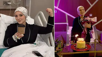 5 YILDA 3 KEZ KANSERİ YENEN MELEK HASTALARA UMUT OLDU!