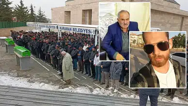 KARAMAN'DA BABA OĞUL 14 BİN TL YÜZÜNDEN ÖLDÜRÜLDÜ!