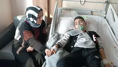 54 GÜNDEN BERİ ÖKSÜREN MUHAMMED İSTANBUL'A SEVK EDİLDİ!