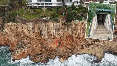 DÜNYADA EŞİ OLMAYAN FALEZLERE KAÇAK ASANSÖR YAPILDI!