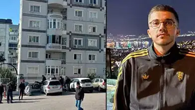 BORNOVA'DA BİR GENÇ EVİNİN ÖNÜNDE SİLAHLA ÖLDÜRÜLDÜ!