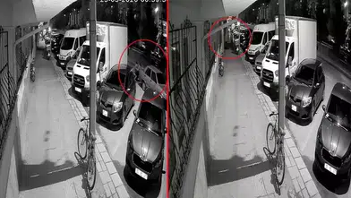 ESKİŞEHİR'DE PARK HALİNDEKİ OTOMOBİLİ BÖYLE ÇALDILAR!