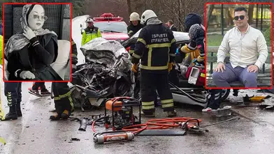 İKİ OTOMOBİLİN ÇARPIŞTIĞI KAZADA NİŞANLI ÇİFT CAN VERDİ!