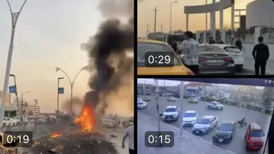 KERKÜK'DE KORKUNÇ KAZA! BİR BETON MİKSERİ ARAÇLARA ÇARPTI!