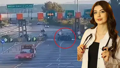 PATOLOJİ UZMANI BEYZA'NIN ÖLDÜĞÜ KAZA KAMERADA!