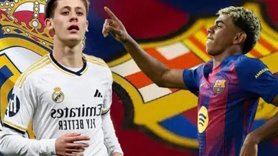 REAL MADRİD ARDA GÜLER'İN PASI İLE EZELİ RAKİBİ BARCELONA'YI 2-1 YENDİ!