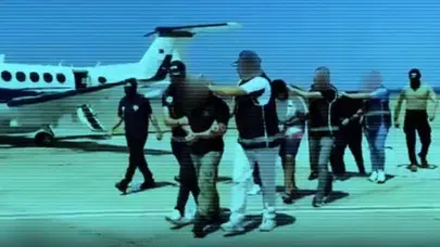 KIRMIZI BÜLTENLE ARANAN 3 KİŞİ YAKALANIP TÜRKİYE'YE İADE EDİLDİ!