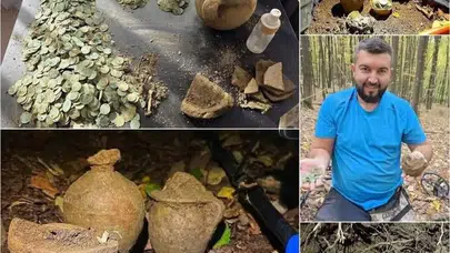 ROMANYA'DA BİR ORMANDA SAKLANAN OSMANLI HAZİNELERİ BULUNDU!