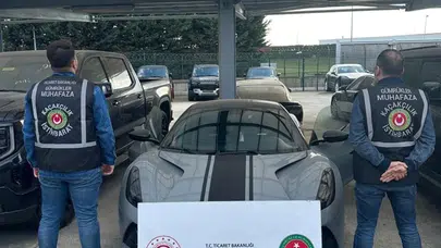 SAHTE FATURA İLE DEĞERİ DÜŞÜRÜLEN 10 ADET LÜKS OTOMOBİL KİMLERİN?