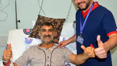 10 YIL ÖNCE BEYİN TÜMÖRÜNÜ YENDİ! ŞİMDİ AÇIK KALP AMELİYATI OLDU!