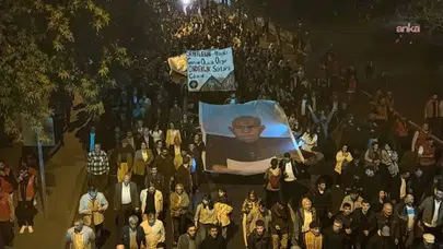 DİYARBAKIR'DA "ABDULLAH ÖCALAN'A ÖZGÜRLÜK YÜRÜYÜŞÜ!" YAPILDI!