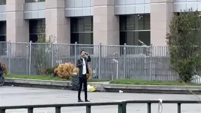 ÇAĞLAYAN ADLİYESİ'NDE BAŞINA SİLAH DAYADIKTAN SONRA KENDİNİ VURDU!