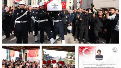 ŞEHİT PİLOT HASAN BAHAR EBEDİ FİLOYA UĞURLANDI!