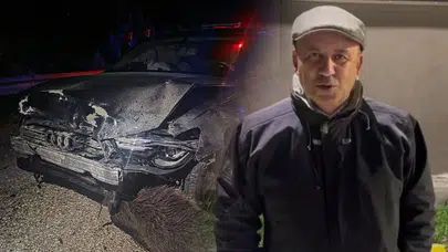 SİNOP BELEDİYE BAŞKANI METİN GÜRBÜZ HANÖNÜN'NDE KAZA GEÇİRDİ!