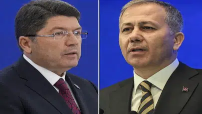 ADALET BAKANI TUNÇ VE İÇİŞLERİ BAKANI YERLİKAYA DEVREDE!