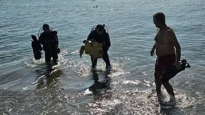 ANTALYA'DA İĞNELİ OLTA İLE YARALANAN CARETTA KURTARILDI!