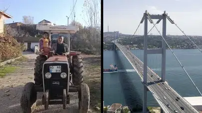 TOKAT’TA KÖYDEN ÇIKMAYAN TRAKTÖRE BOĞAZ KÖPRÜSÜ GEÇİŞ CEZASI VERİLDİ!