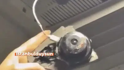 ESENYURT’TA BİR İŞ YERİNİN KADINLAR TUVALETİNDE KAMERA BULUNDU!