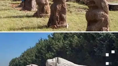 ANIT KABİR’DEKİ ASLANLI YOL İLHAMI BAKIN NEREDEN ESİNLENMİŞ!