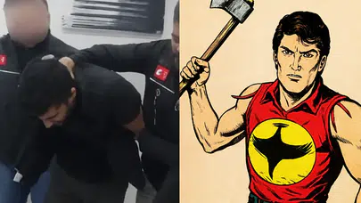 EVİNE GELEN KADINI BIÇAKLADI ARKADAŞINI BALTAYLA ÖLDÜRDÜ!