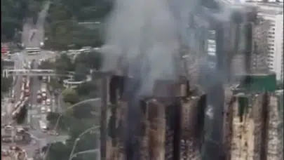 HONG KONG’DA 8 APARTMAN YANDI! ÖLÜ SAYISI 55 OLDU!