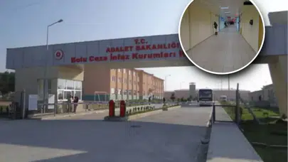 CİNAYET ZANLISI TUTUKLU  CANİ BABA AÇIK GÖRÜŞTE KIZINI DUVARA ÇARPTI!