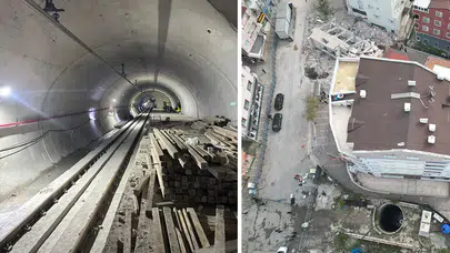 ULAŞTIRMA BAKANLII YIKILAN BİNA İÇİN METRO İDDİALARINI YANITLADI!