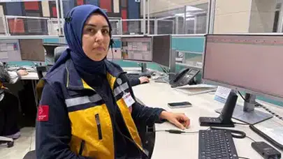 112 SERVİSİ NEFES BORUSUNA SÜT KAÇAN BEBEĞİ KURTARDI!