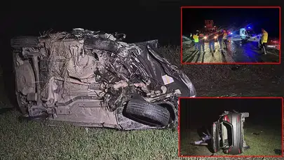 POLİSİN “DUR!” İHTARINA UYMAYAN SÜRÜCÜ TERS YOLA GİRDİ! 5 ÖLÜ 1 YARALI!