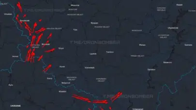 UKRAYNA RUSYA’YA BENZERİ GÖRÜLMEMİŞ İHA SALDIRISI BAŞLATTI!