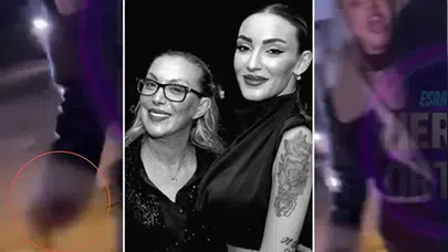 GÜLLÜ’NÜN KIZI TUĞYAN SEVGİLİSİ KERVAN’A BÖYLE SİLAH ÇEKMİŞ!